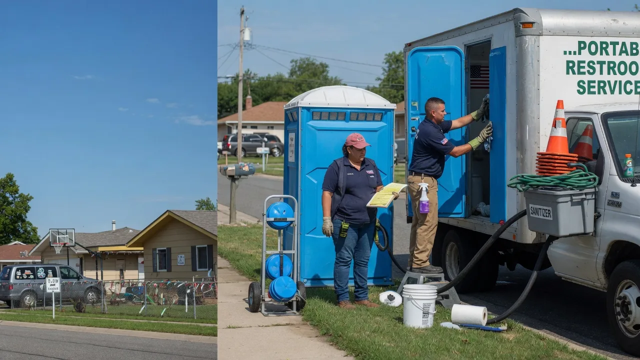 Portable Toilet Rental in Portland, ND near me